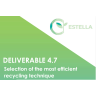D4.7 Selection of the most efficient recycling technique