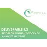 D5.3 REPORT ON POTENTIAL TOXICITY OF ANALYZED MATERIALS